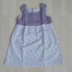 リバティ風チュニックワンピ　サイズ120