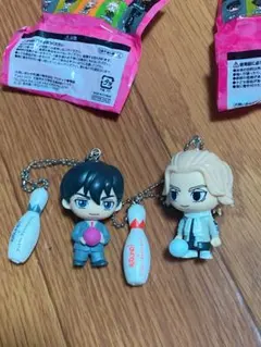 ミニフィギュアストラップ 佐野万次郎 橘直人 キーホルダー めじるしアクセサリー