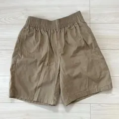 GU ジーユー　シェフショーツ　ベージュ　ハーフパンツ　サイズM