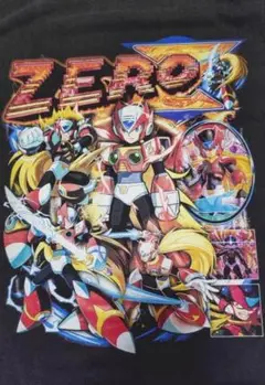 ロックマン ゼロ ゲーム レトロ スマブラ Tシャツ ヴィンテージ風