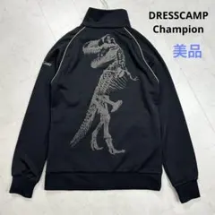 〈美品〉DRESSCAMP×Champion【L】トラックジャケット 黒のサムネイル