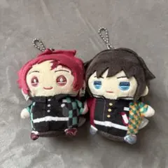 鬼滅の刃 ぬいぐるみ まめめいと 義勇 炭治郎