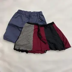 COMME CA ISM スカート 2点　100cmのサムネイル