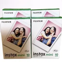 チェキフィルム instax mini 10枚入り 4箱
