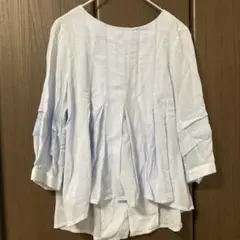 レディース シャツ サイズ38 ライトブルー