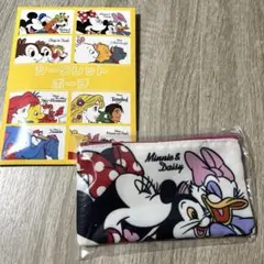 ディズニーストア シークレットポーチ ミニー、デイジー、フィガロ