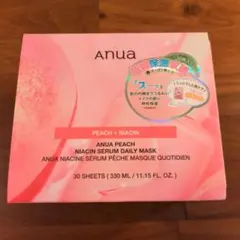 アヌア 桃ナイアシンセラムデイリーマスクパック 30枚入り