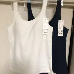 新品未使用　　ユニクロエアリズムコットンブラタンクトップLサイズ