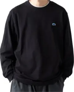【SHIPS any別注】LACOSTE ラコステ ピケ 長袖Tシャツ L