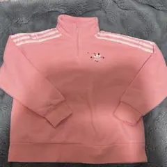 美品adidas アディダス オリジナルス ボア ハーフジップ XL 刺繍 
