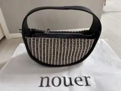 nouer ハーフムーンミックスコンビハンドバッグ　ショルダーバッグ　2wayのサムネイル