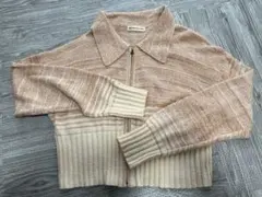 searoomlym ピンクベージュ系 カーディガン