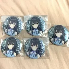 学園アイドルマスター 月村手毬 水族館缶バッジ　5個セット