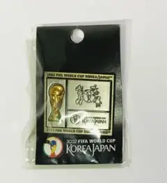 未使用 2002 FIFA WORLD CUP KOREAJAPAN ピンバッジ