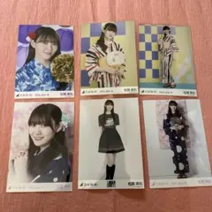 乃木坂46 松尾美佑 ネーブルオレンジ ミニ生写真 3種コンプ - メルカリ