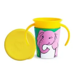 ハンドル付きミラクルカップ・ワイルドラブ/アフリカゾウ