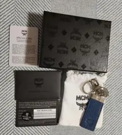 MCM キーホルダー ネイビー　新品未使用