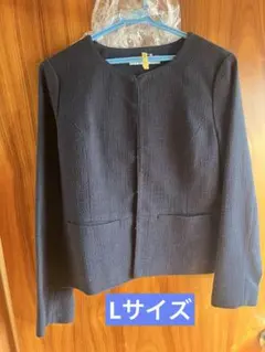 週末限定セール⭐️ナチュラルビューティーベーシックノーカラージャケットLサイズ