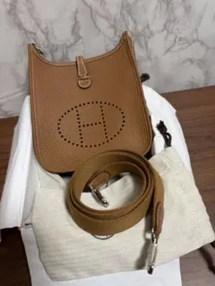 2023年製 HERMES エブリンTPM ショルダー ベージュ系グレージュ - メルカリ