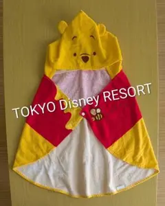 東京ディズニーリゾート プーさん フード付きタオル