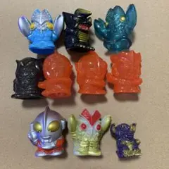 ウルトラマン フィギュア 指人形　10体セット