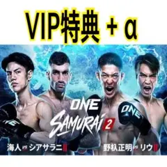 ⚫︎非売品⚫︎ ONE SAMURAI 2 公式ポスター / 野杁正明 海人 - メルカリ