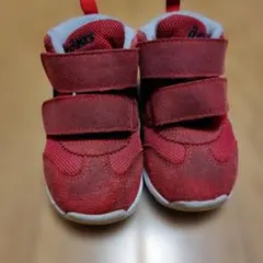 asics キッズ スニーカー レッド　15.5