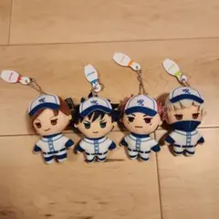 呪術廻戦　ぬいぐるみキーホルダー4個セット