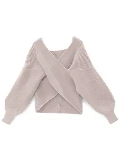 GRL カシュクールニットトップス 新品 タグ付き