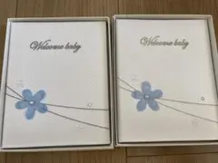 Welcome baby フォトフレーム アルバム 2個セットのサムネイル