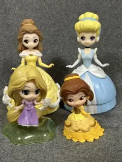 ディズニー プリンセス　ガチャ　シンデレラ　ベル　ラプンツェル　カプセルトイ