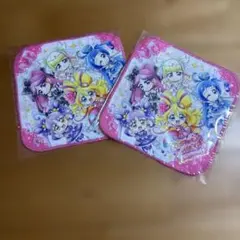 新品未使用 アイドルプリキュア　ドリームステージ　ループ付きミニタオル