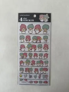 リトルツインスターズ　キキララ　 4sizeステッカー