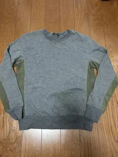 COMME CA ISM グレーオリーブ Mサイズ スウェット