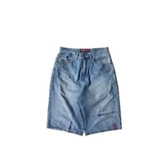 00s ROCA WEAR denim buggy shorts greenyのサムネイル