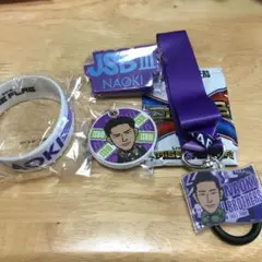 三代目JSB 小林直己 ネックストラップ ゴムブレス キーホルダー マグネット