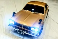 非売品R/C日産スカイライン 2000GT-R ハコスカ ゴールド1/20 非売品R/C日産スカイライン 2000GT-R ハコスカ ゴールド1/20 - メルカリ