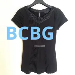BCBGMAXAZRIA カットソー 半袖 ストレッチ XS アイボリー 黒 BCBGMAXAZRIA（カットソー(半袖/袖なし)）のフリマアイテム一覧