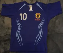 日本代表 名波浩 98年 フランスW杯 炎 ユニフォーム 背番号10 レトロ
