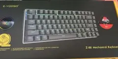 E-YOOSO Z-88 メカニカルキーボード ホワイト 本体