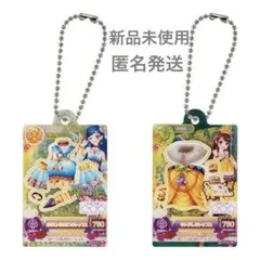 アイカツ　だれでもアイドル活動アクリルチャーム　ガチャ 風沢そら 紫吹蘭