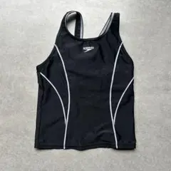 speedo 黒 タンクトップ水着