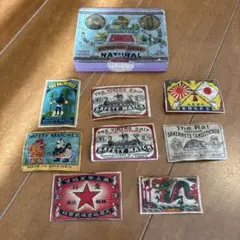 昭和レトロ/アンティーク　マッチラベルコレクション