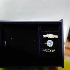 シルバーリング3点セット