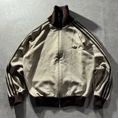 80s adidas trefoil logo track jacket y2k