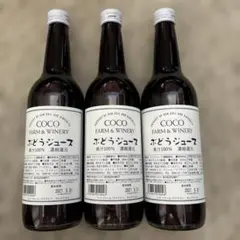 COCO FARM & WINERY ぶどうジュース 600ml 3本セットのサムネイル