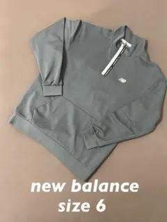 New Balance ハーフジップ　サイズ6