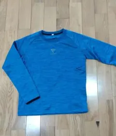 冬用高性能 長袖Tシャツ 青