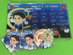 オースティン、ベイスターズ、アクリルカレンダー、バッジセット