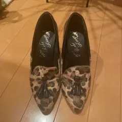 ヒョウ柄 23.5 ストラップ